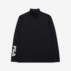 Fila Golf Turtleneck Férfi T-shirt Fekete | HU-94723